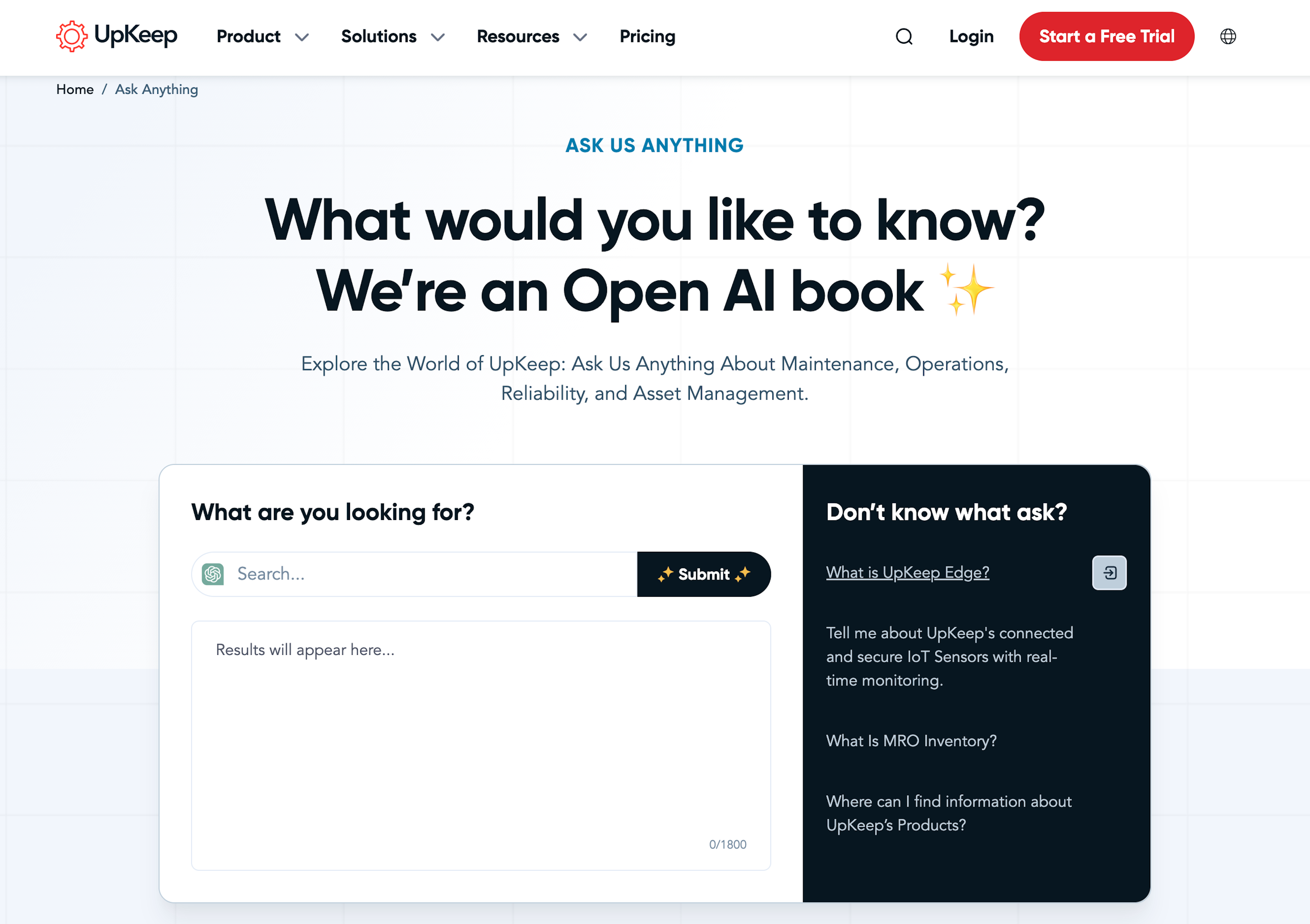 upkeep-ask-anything-page