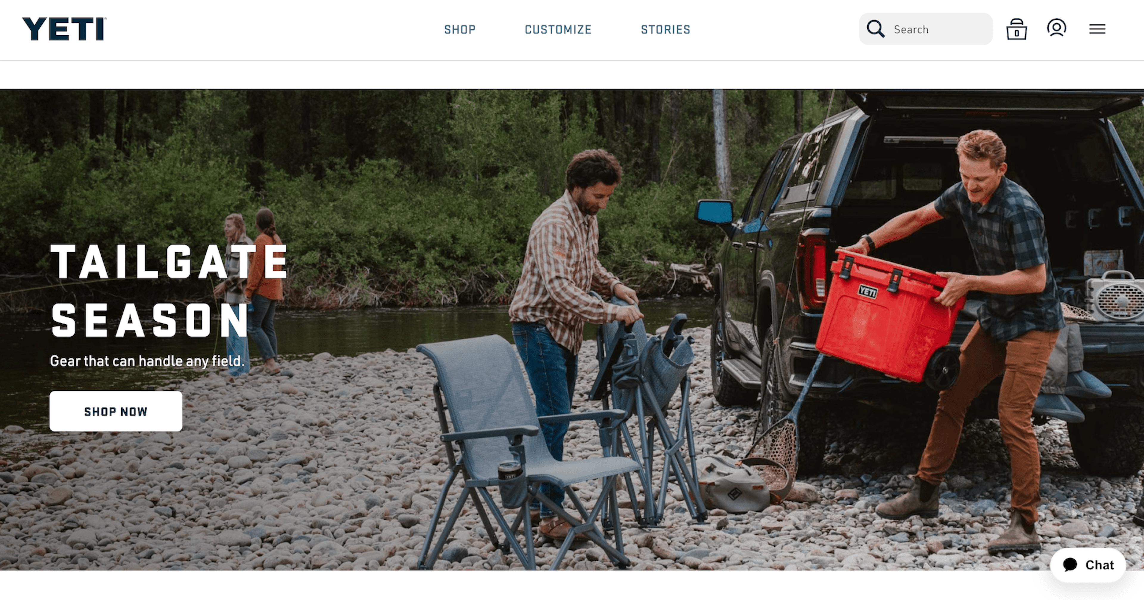 yeti web design