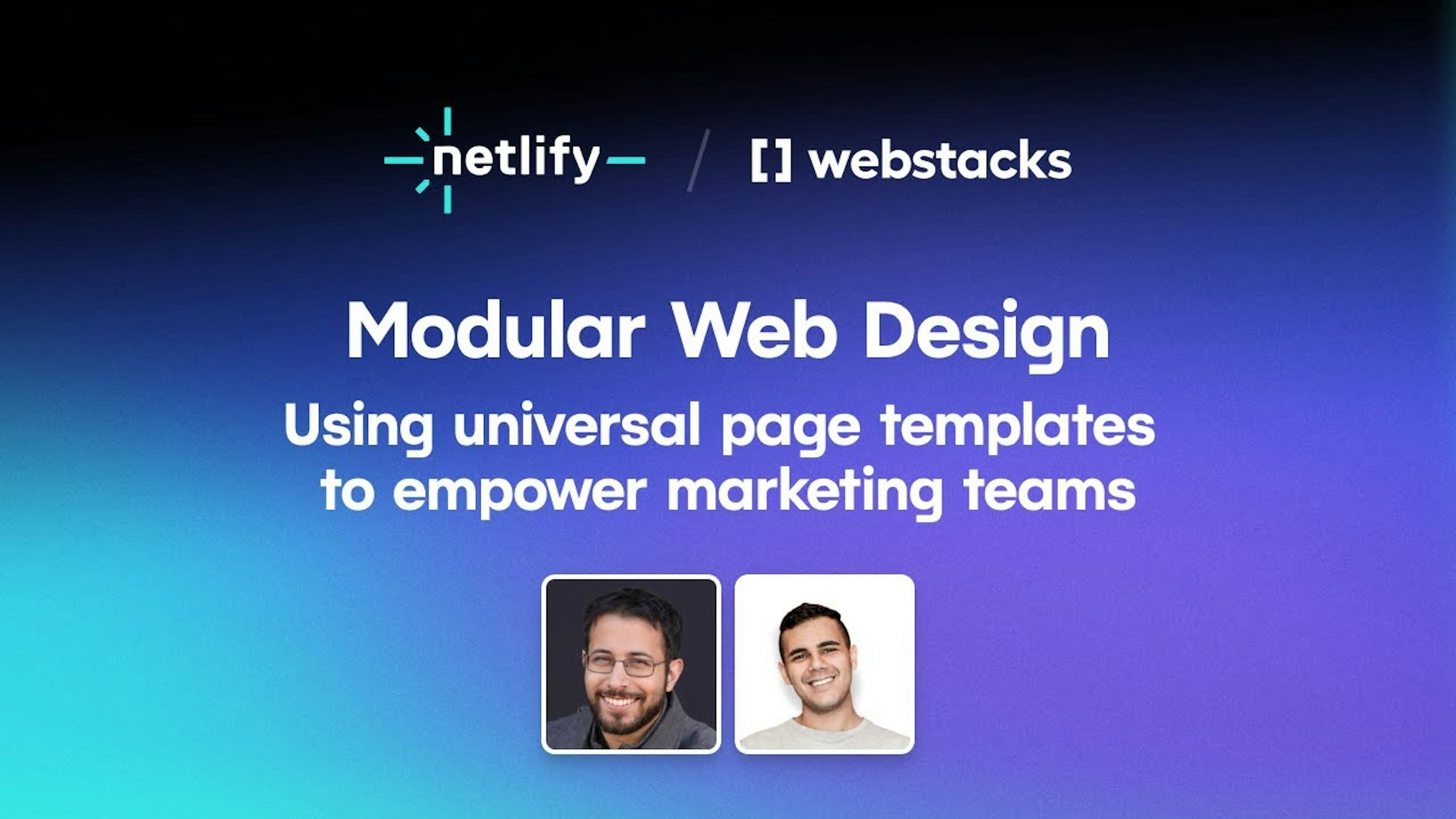 netlify-webstacks-webinar