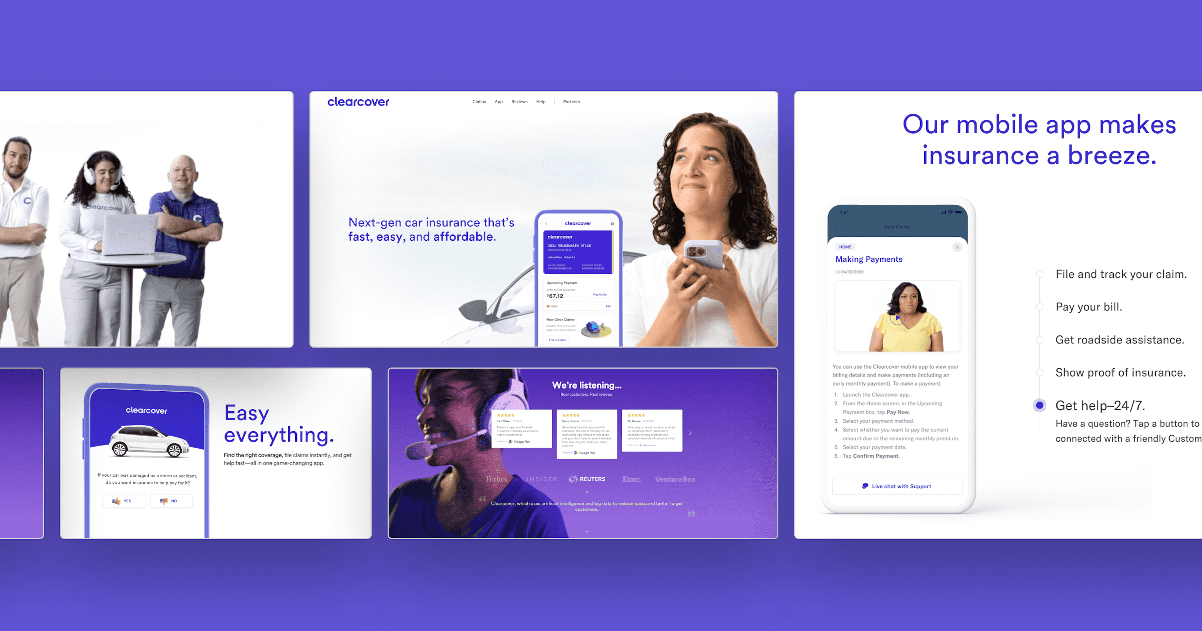 clearcover-web-design