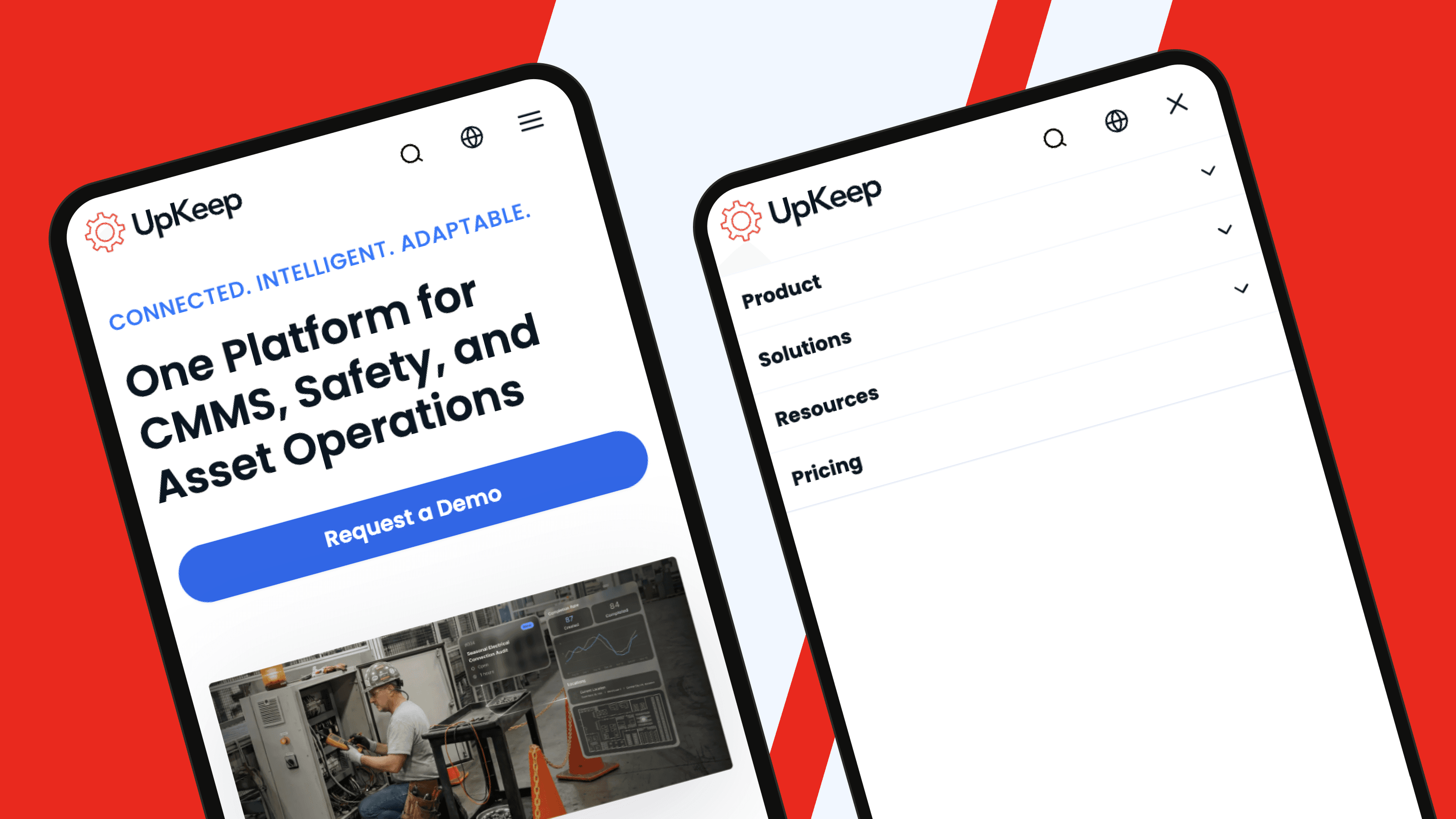 UpKeep mobile design