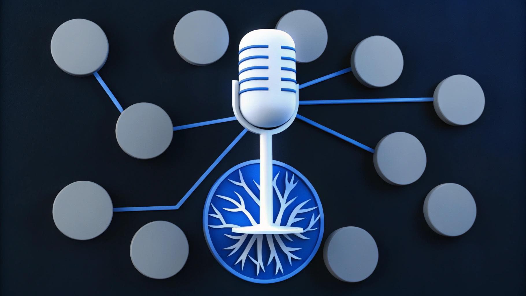 an illustration of a b2b brand voice