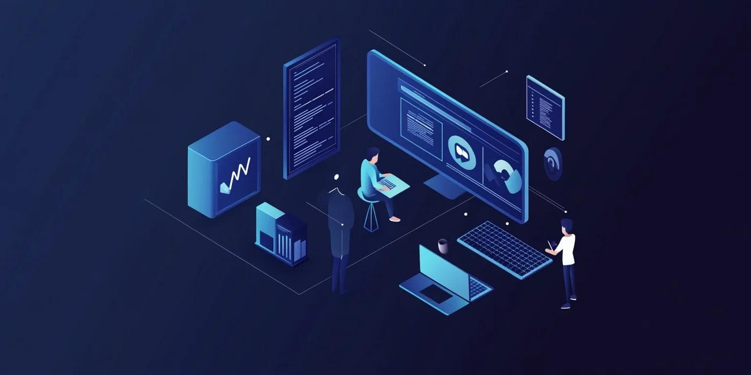 an illustration of a website redesign project plan