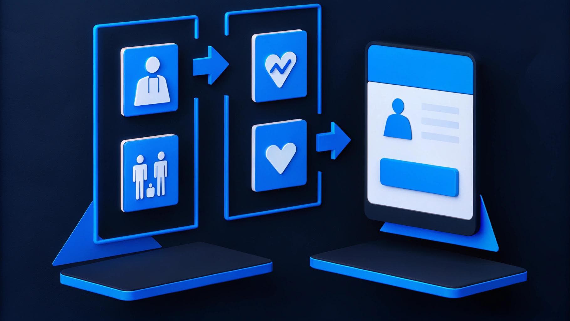 an illustration of healthcare lead generation