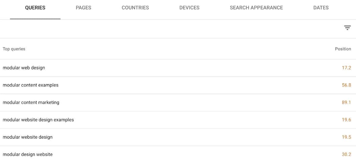 Google search console Google search console queries