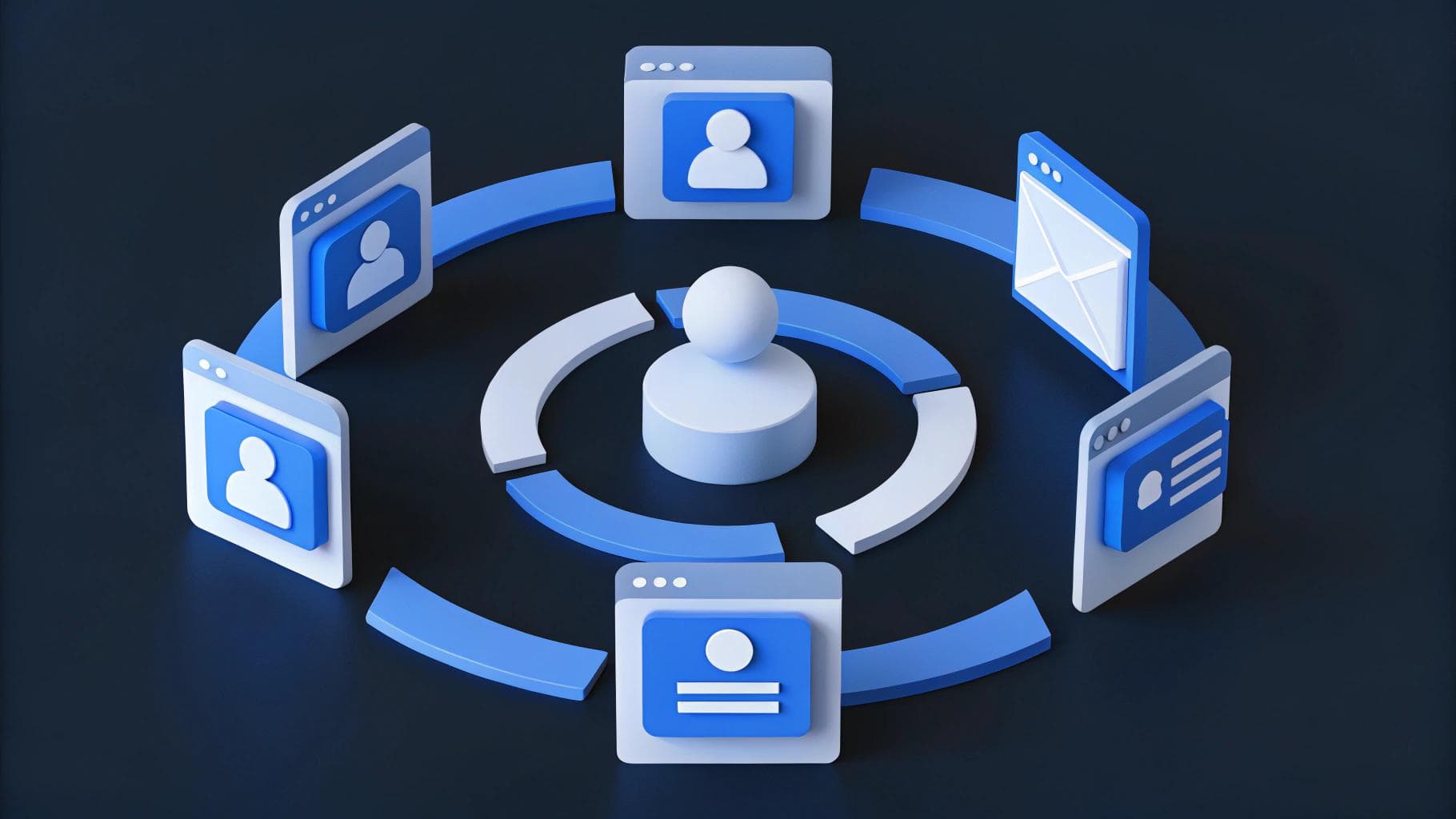 an illustration of brand asset management