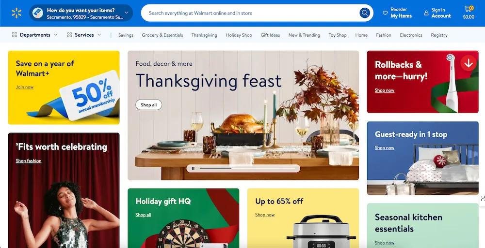 Walmart Enterprise Website Performance