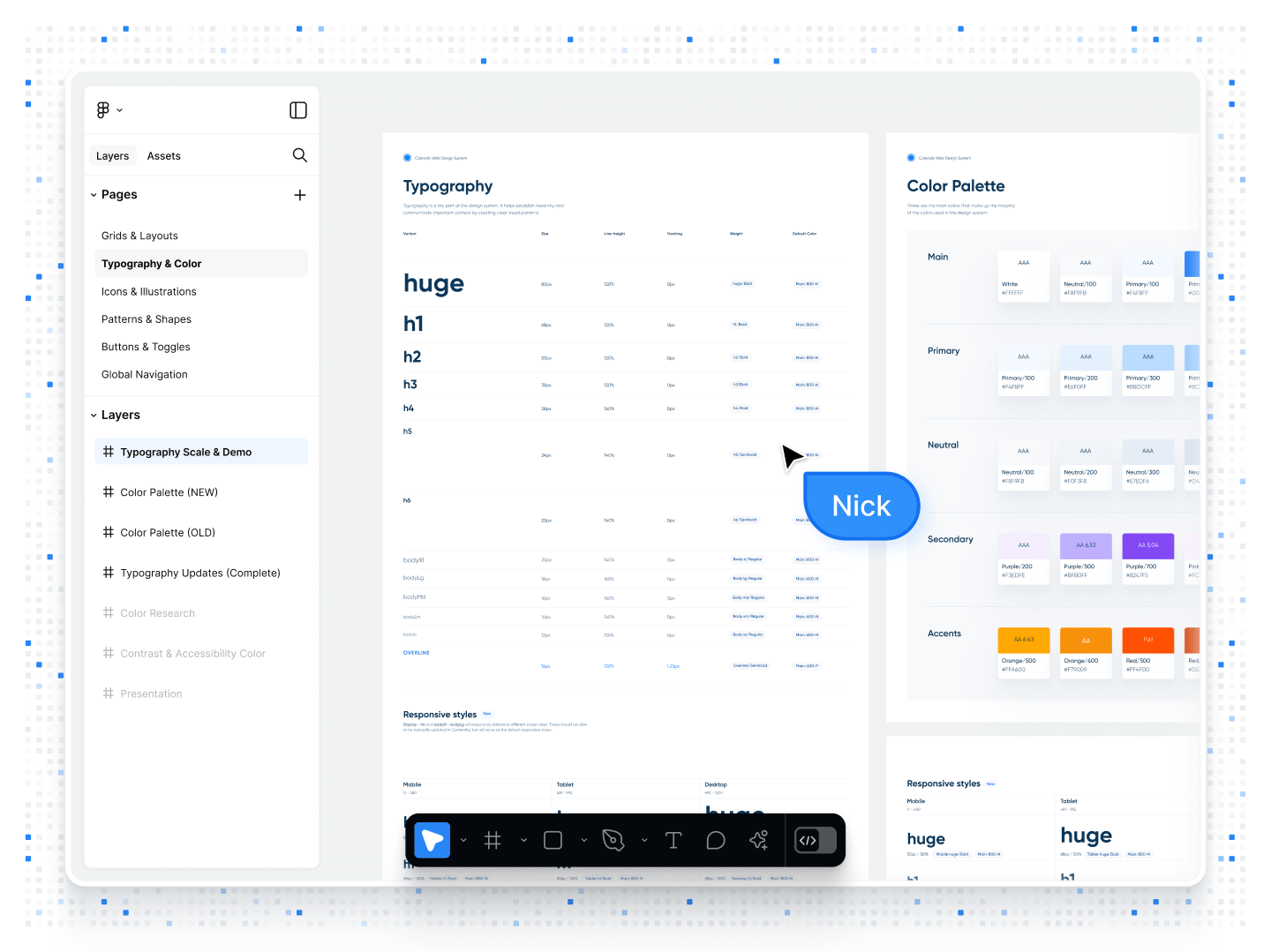Design System illustration